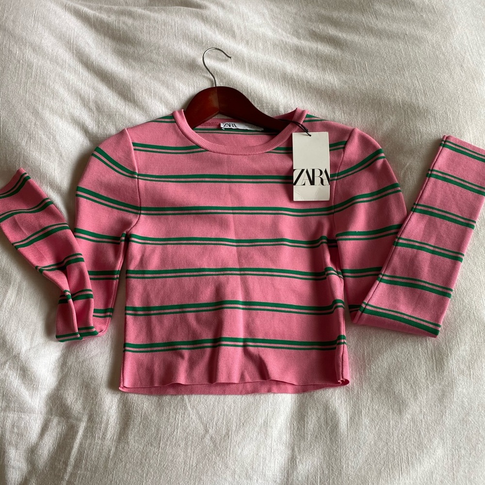 Zara crop top size S NWT